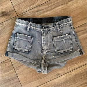 One teaspoon Bandits rolled hem jean shorts
